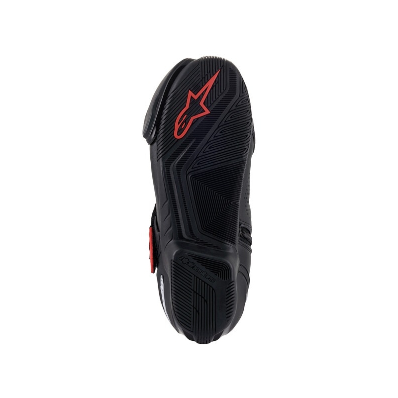 Alpinestars SMX-1 R belüftete Motorradstiefel schwarz-rot