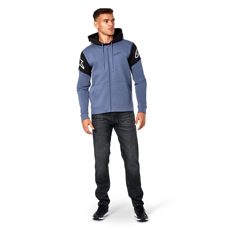 Alpinestars Velocity Hoodie blau-schwarz