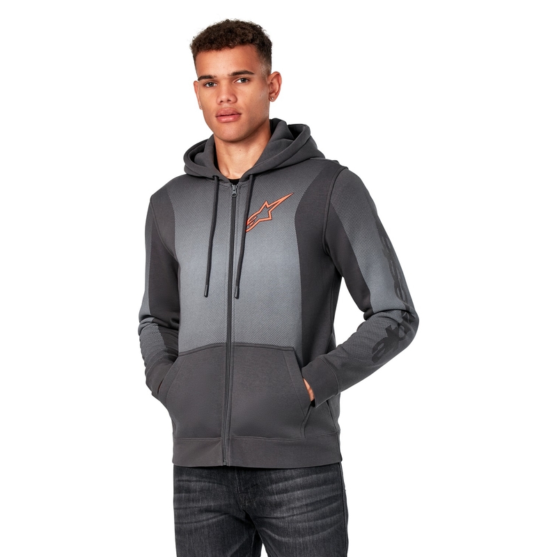 Alpinestars Arising Hoodie dunkelgrau-hellgrau