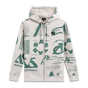 Alpinestars Determinant Hoodie weiß cremefarben