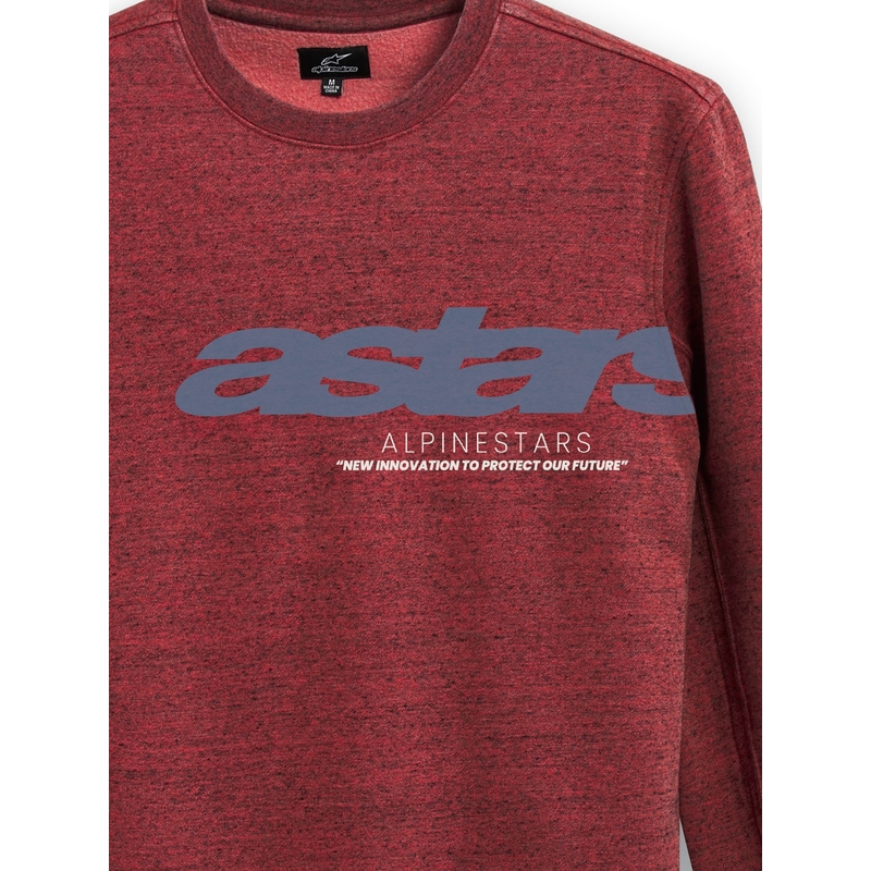 Alpinestars Episode Crew Fleece dunkelrot