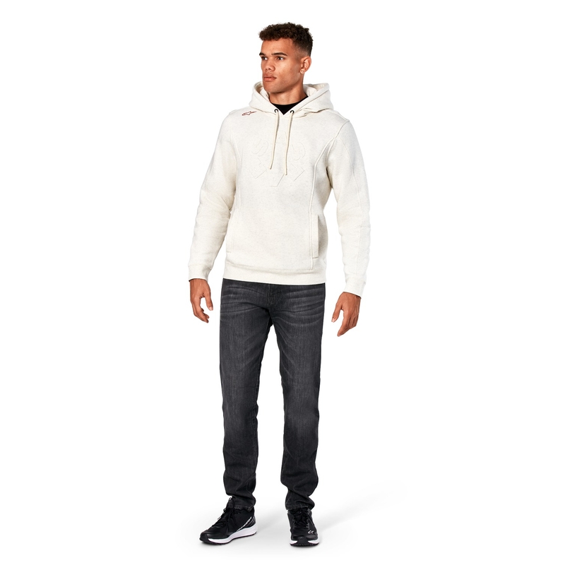 Alpinestars Substratus Hoodie hellgrau