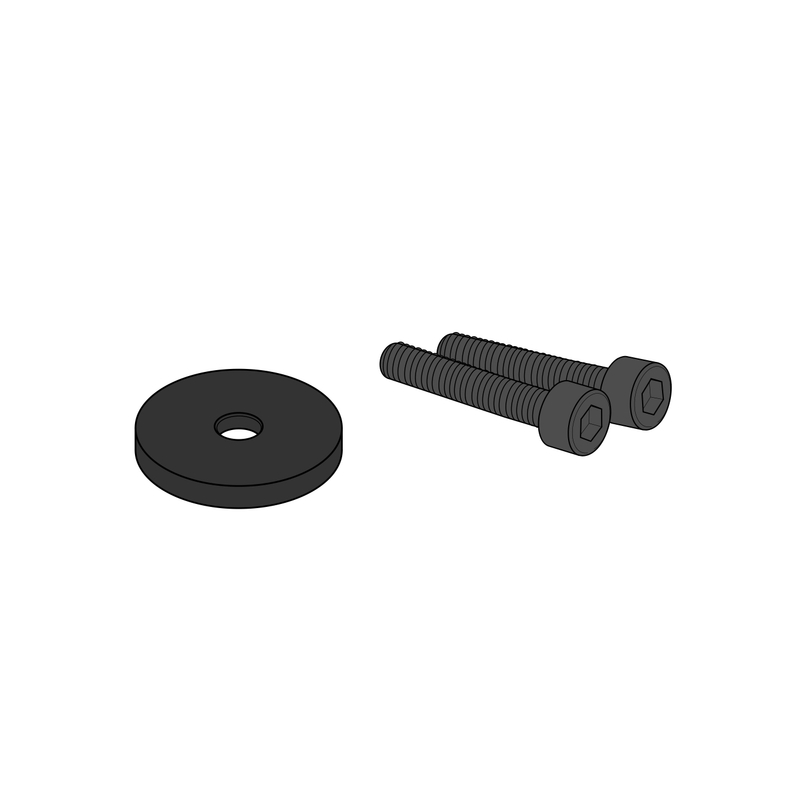Spiegeladapter PUIG schwarz bar end