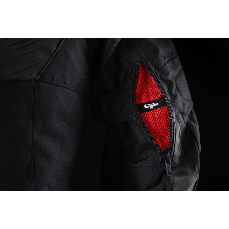Furygan Shard HV Motorradjacke schwarz