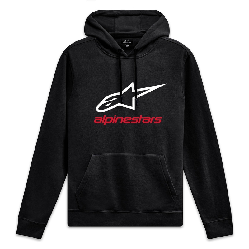 Alpinestars Always Hoodie 3 schwarz-weiß-rot