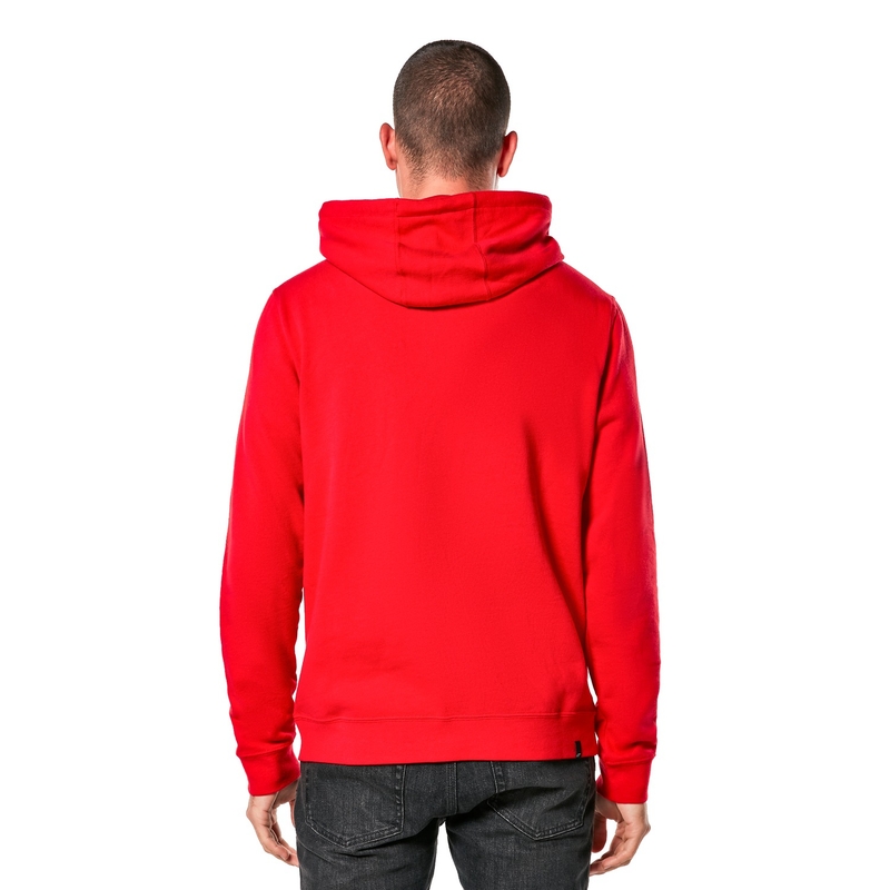Alpinestars Ride 4.0 rot-weiß-schwarzes Sweatshirt
