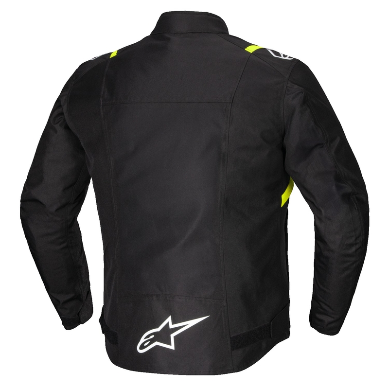 Alpinestars T-SPS 2 Wasserdichte Motorradjacke Schwarz-Weiß-Fluogelb