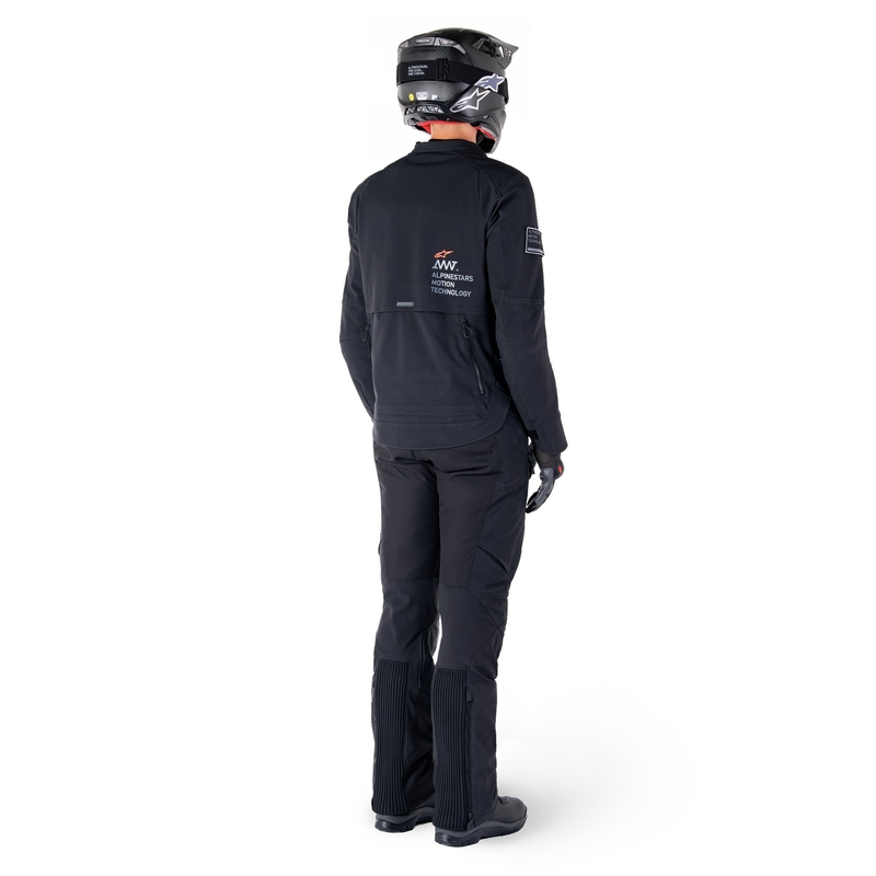 Alpinestars AMT-8 Stretch Drystar XF Motorradjacke Schwarz