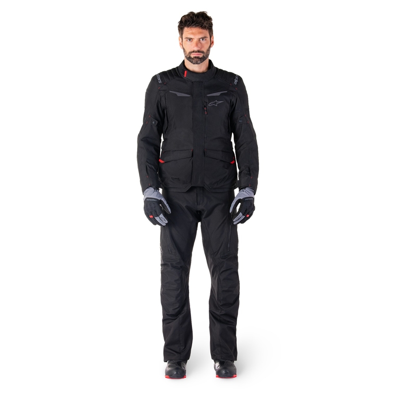 Alpinestars ST-1 Wasserdichte Motorradjacke schwarz