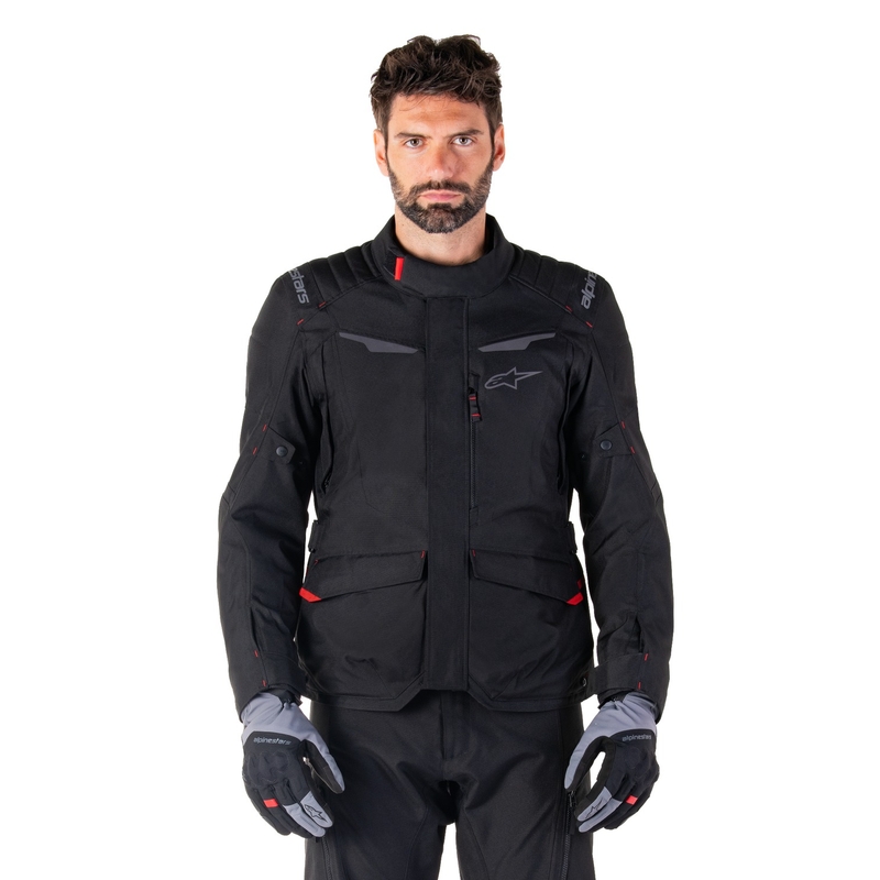 Alpinestars ST-1 Wasserdichte Motorradjacke schwarz