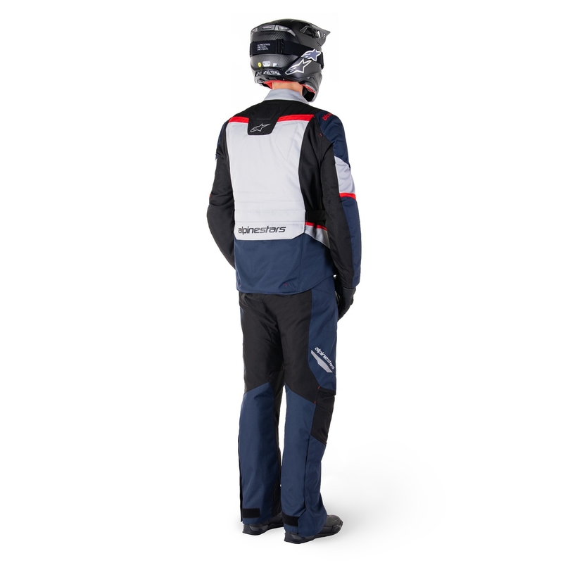 Alpinestars ST-1 Wasserdichte Motorradjacke dunkelblau-schwarz-rot