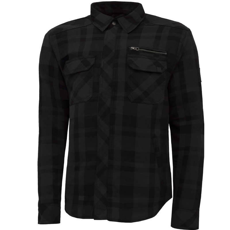 Street Racer Striker Motorradshirt Schwarz