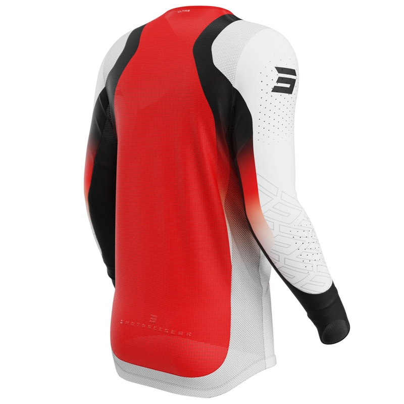 Motocross-Trikot Shot Aerolite Ultra rot
