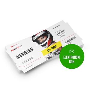Elektronický dárkový poukaz Motozem EUR SI