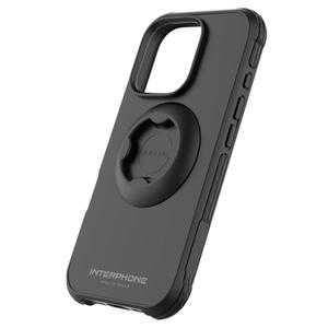 Schutzhülle Interphone QUIKLOX Tetraforce für Apple iPhone 16 Pro schwarz