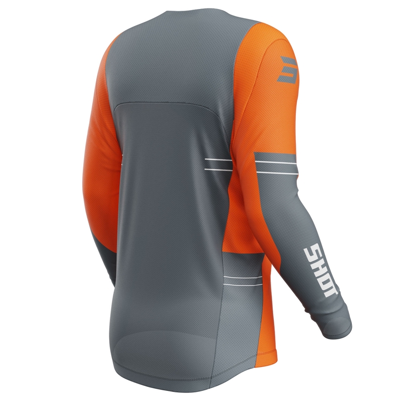 Motocross-Trikot Shot Contact Shield orange