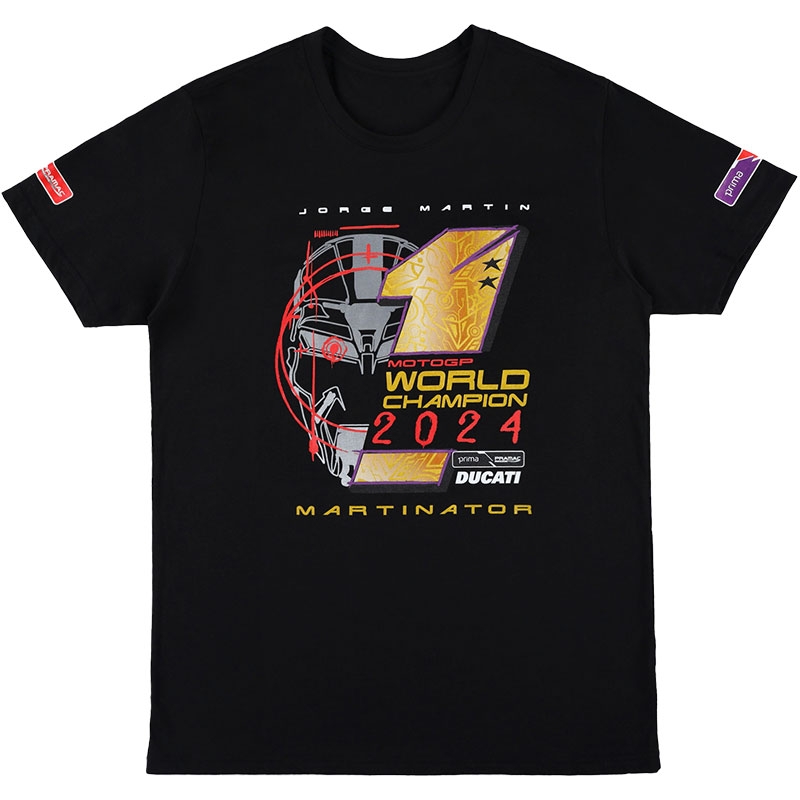 Ducatti Jorge Martin Weltmeister T-Shirt schwarz