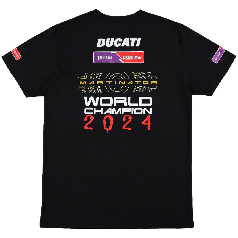 Ducatti Jorge Martin Weltmeister T-Shirt schwarz