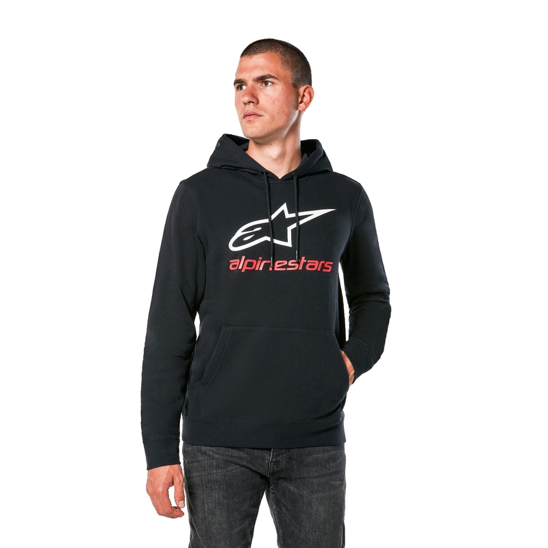 Alpinestars Always 2.0 schwarz-weiß-rotes Sweatshirt