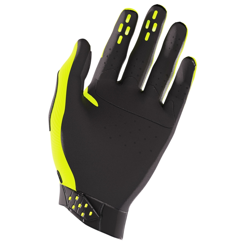 Kinder-Motocross-Handschuhe Shot Race fluogelb