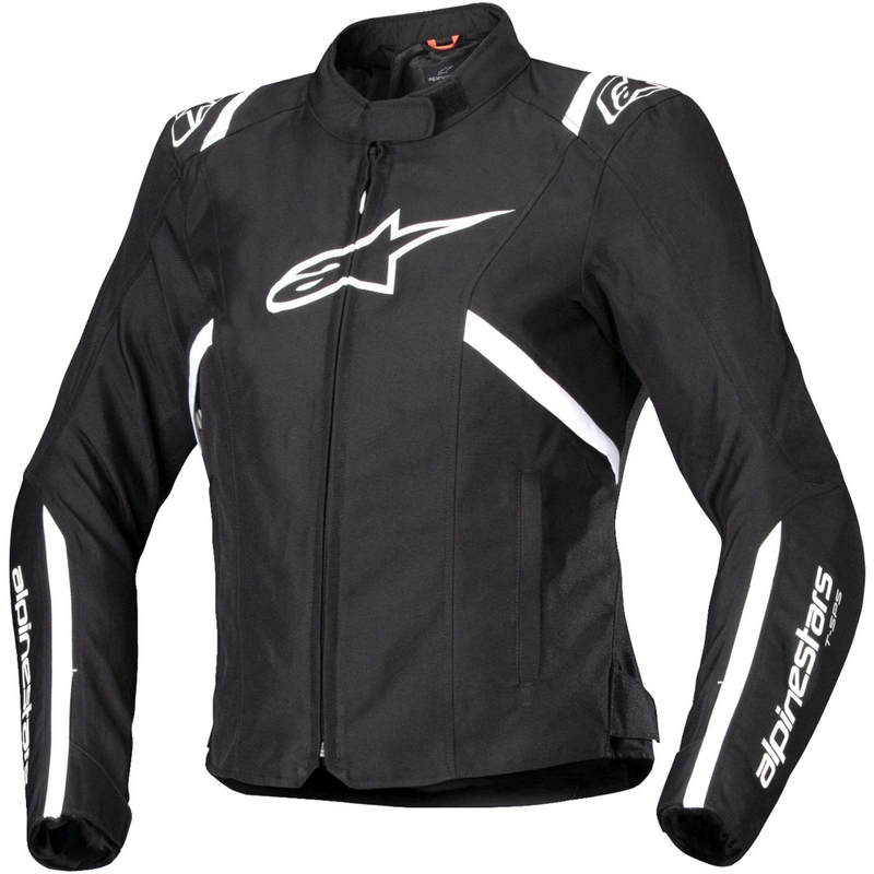 Damen-Motorradjacke Alpinestars Stella T-SPS 2 Wasserdicht schwarz-weiß