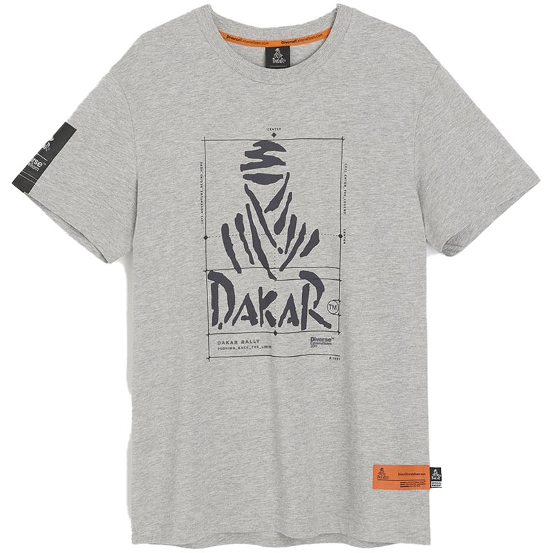 T-Shirt DAKAR DES 0524 grau