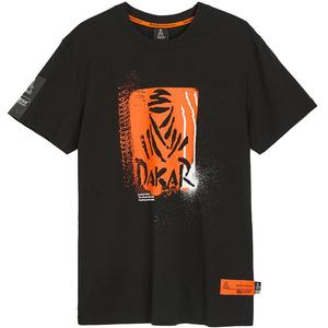 T-Shirt DAKAR DES 0624 schwarz