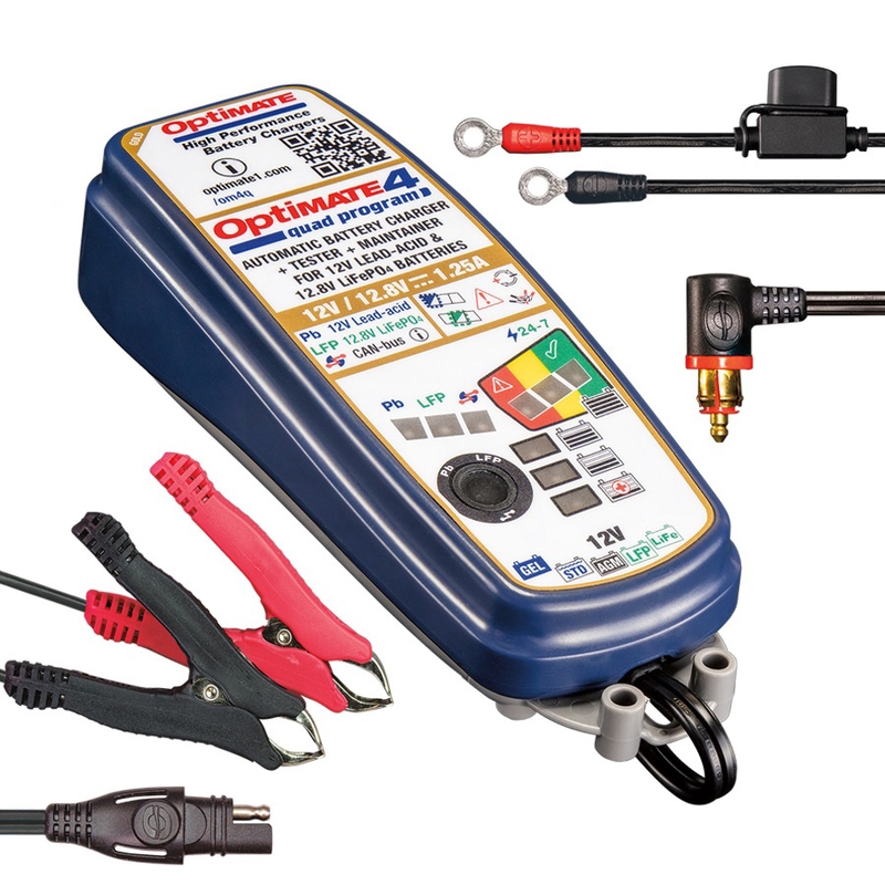 Akkuladegerät OPTIMATE 4 QUAD TM630-PR