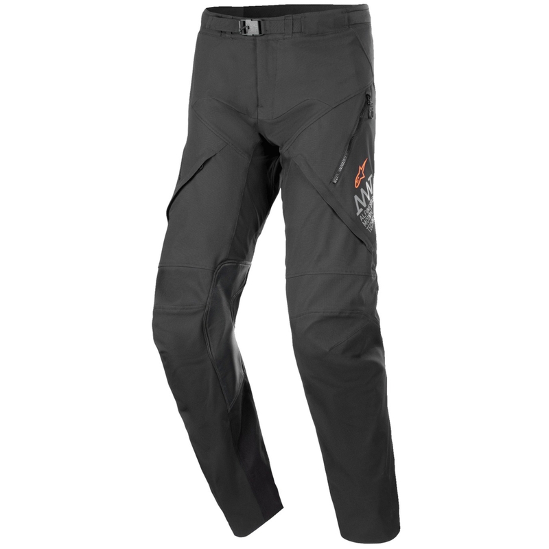Kurze Motorradhose Alpinestars AMT-8 Stretch Drystar XF Schwarz