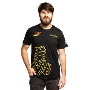 T-Shirt Meatfly Big Shock Dakar schwarz