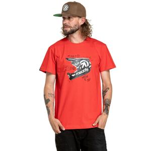 T-Shirt Meatfly Fullface rot