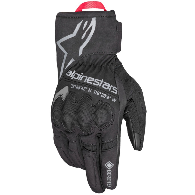 Alpinestars Crestone Gore-Tex Motorradhandschuhe Schwarz