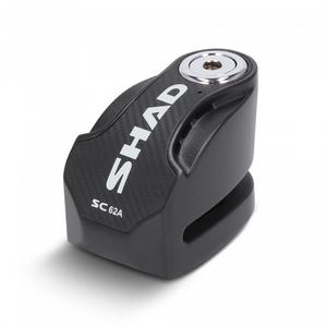 Disc lock with alarm SHAD SC62A C0S6200A schwarz pin 10mm