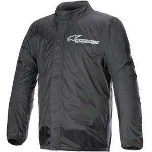 Alpinestars Hurricane Rain 2 wasserdichte Jacke schwarz