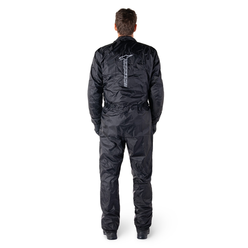 Alpinestars Hurricane Rain 2 wasserdichter Anzug schwarz