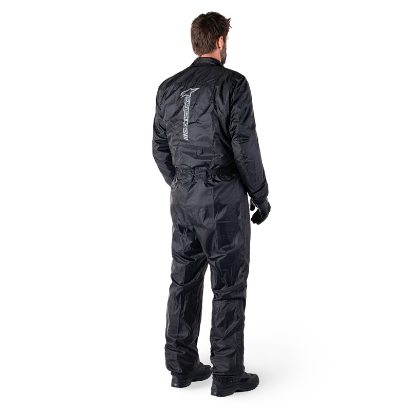 Alpinestars Hurricane Rain 2 wasserdichter Anzug schwarz