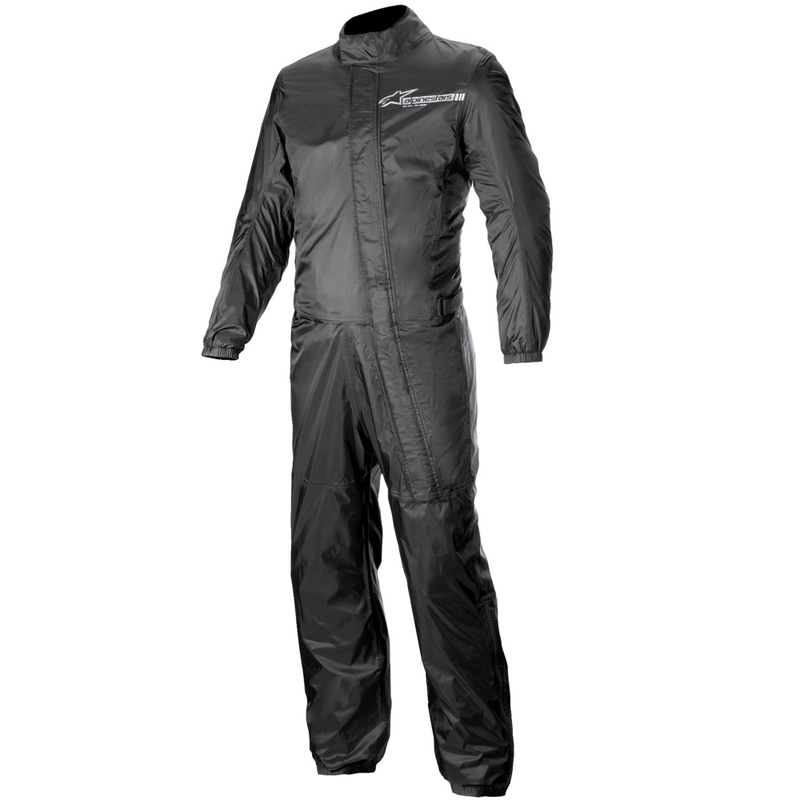 Alpinestars Hurricane Rain 2 wasserdichter Anzug schwarz