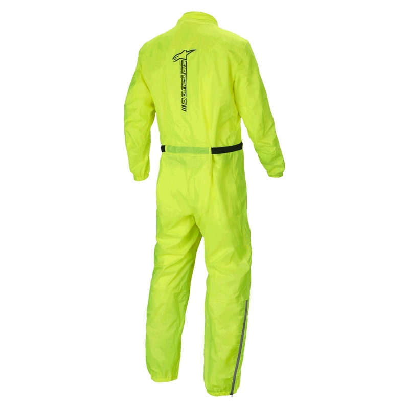 Wasserdichter Anzug Alpinestars Hurricane Rain 2 fluo gelb
