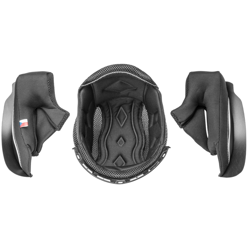 Wange und Hut für Cassida Integral 3.0 Helme schwarz