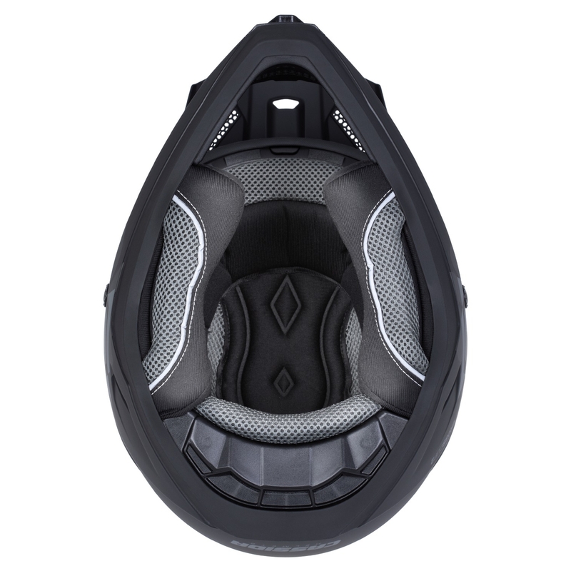Cassida Cross Cup 2 Motorrad-Motocross-Helm Napa Red Pearl-Lila-Schwarz