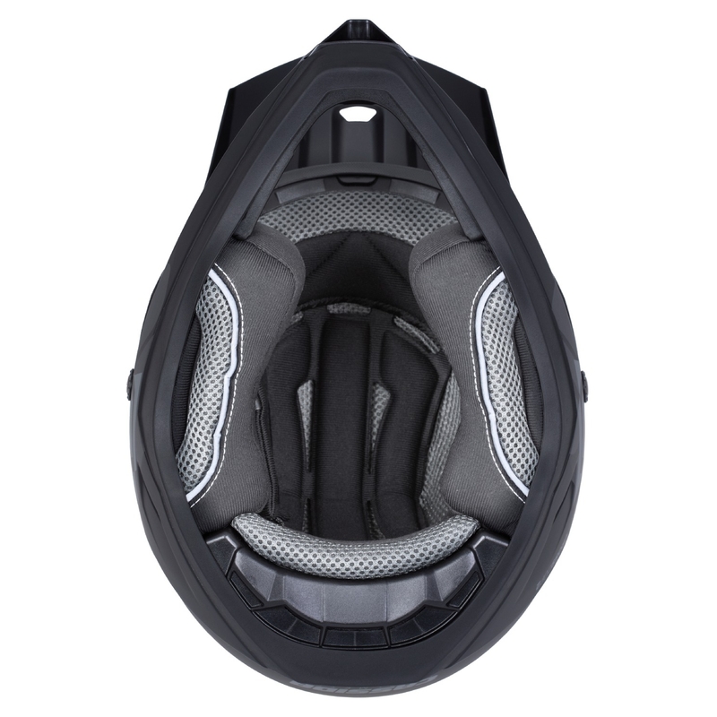 Cassida Cross Cup 2 Napa Fluo Gelb-Schwarz-Grau Perle Kinder-Motocross-Helm