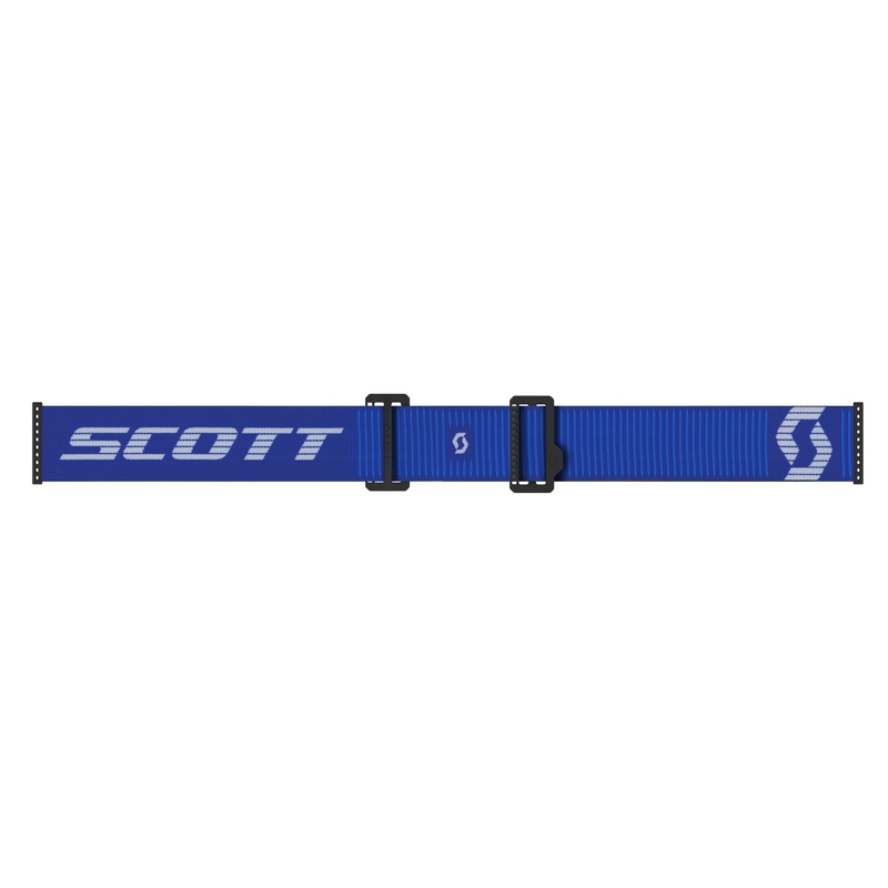 SCOTT Prospect 2.0 Motocrossbrille blau-weiß mit blauem Spiegelglas