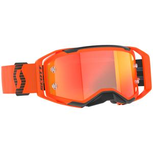 SCOTT Prospect 2.0 Motocross-Brille orange-schwarz mit orange verspiegeltem Plexiglas
