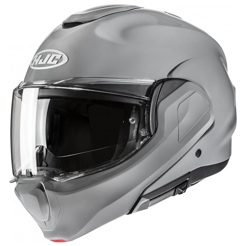Klappbarer Motorradhelm HJC F100 Solid grau