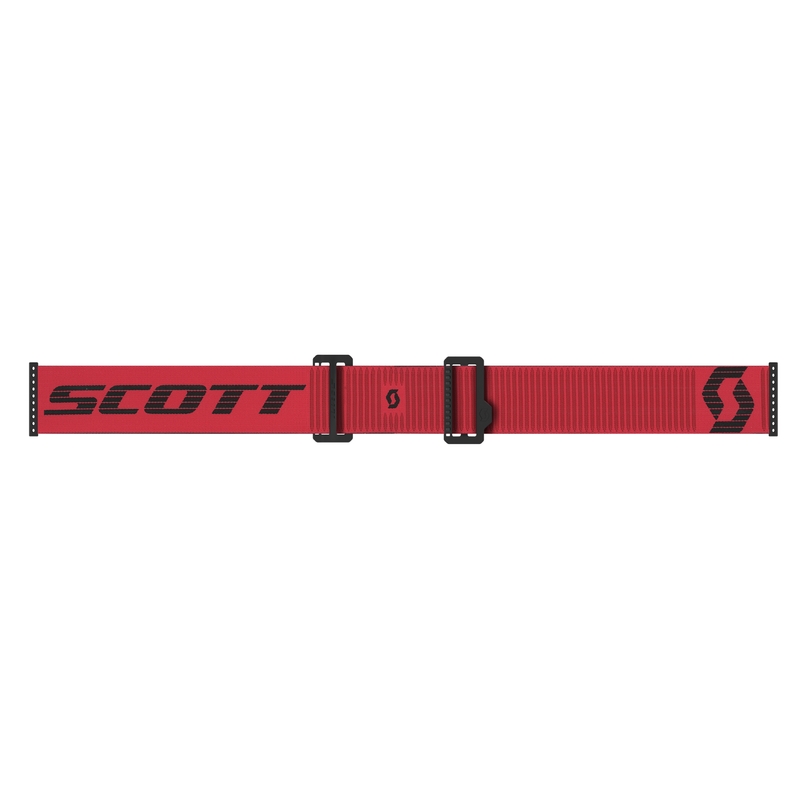 SCOTT Prospect 2.0 WFS rot-schwarze Motocross-Brille mit klarem Plexiglas