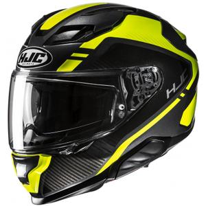 Integralhelm Motorrad HJC F71 Tozz MC3H schwarz-fluogelb