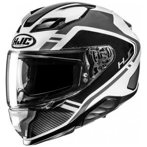 Integralhelm Motorrad HJC F71 Tozz MC5 weiß-grau