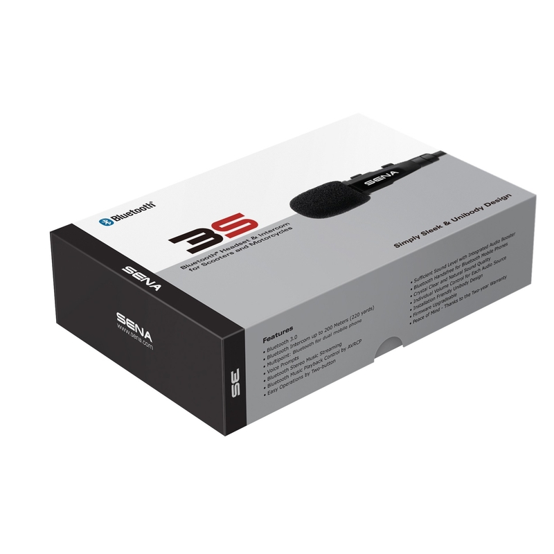 Bluetooth-Sprechanlage SENA 3S für offene Helme