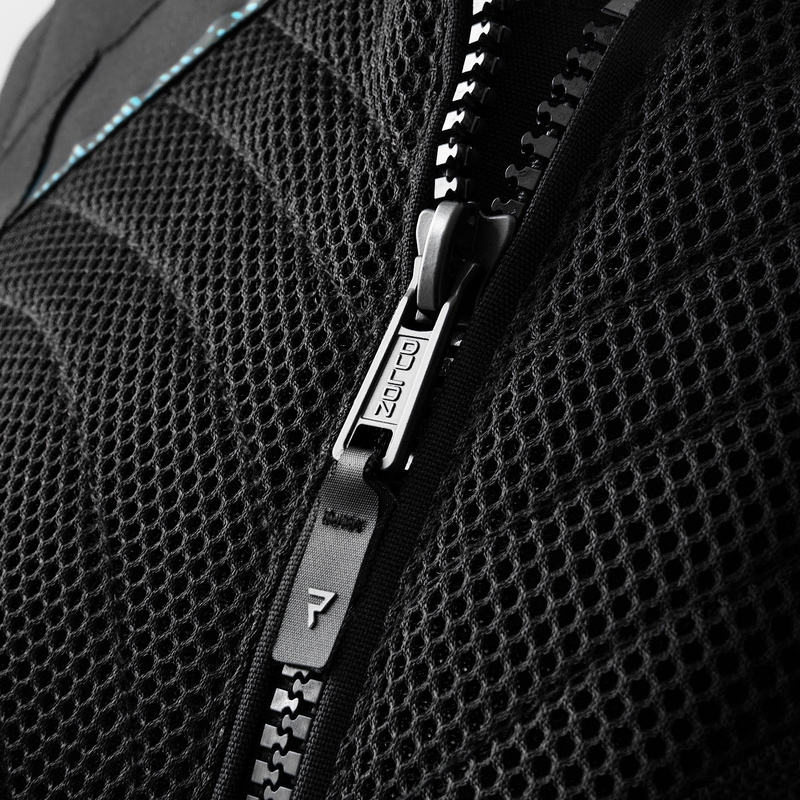 Damen Rebelhorn Jax Motorradjacke Schwarz-Mint