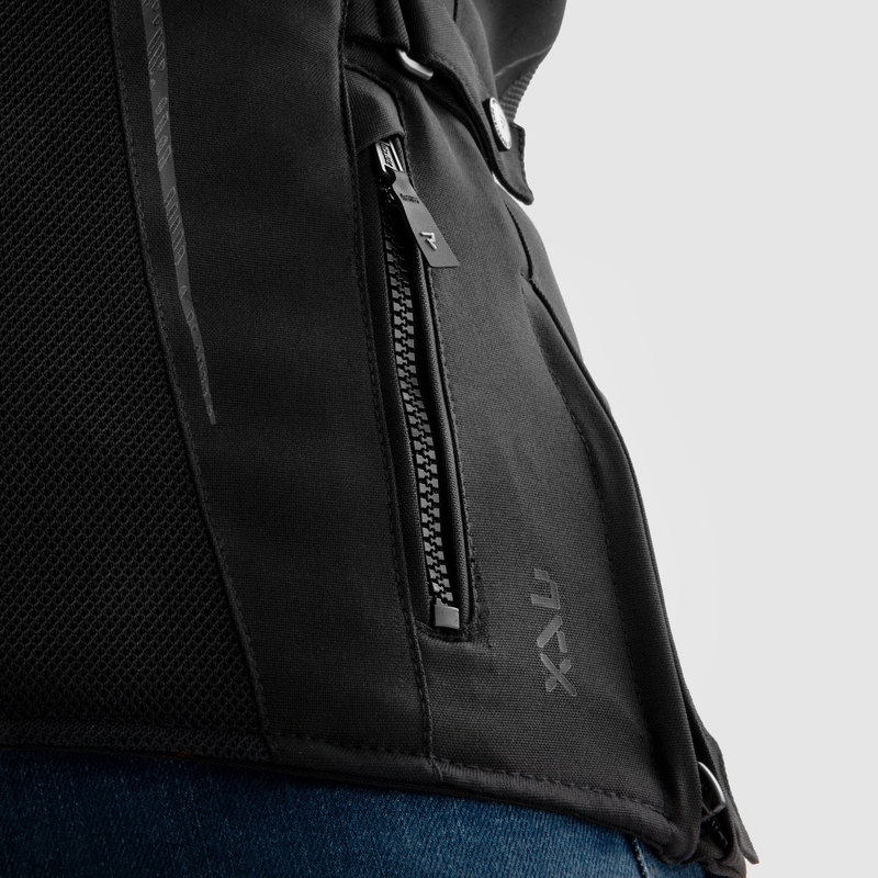 Damen-Motorradjacke Rebelhorn Jax schwarz